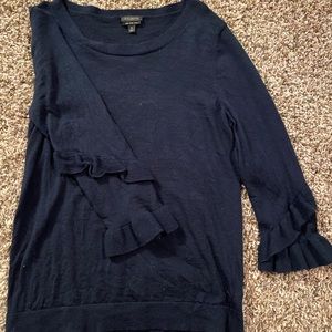 Navy blue blouse